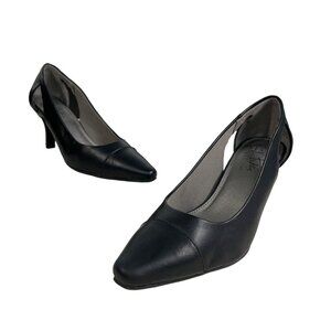 Life Stride Women’s Black 3in Heel Pumps Slip On Sz 7M - NWOB